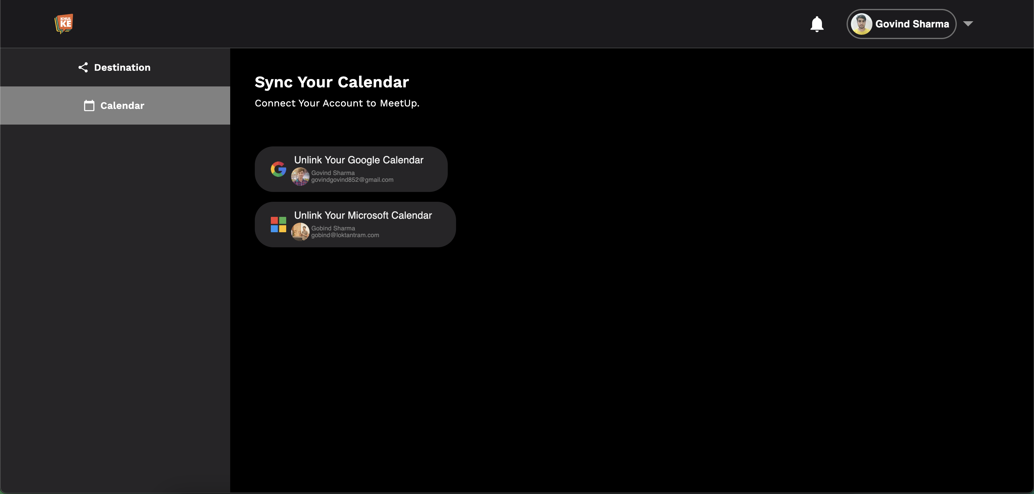 MeetUp by Khulke screenshot